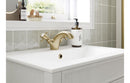 Bordon Mono Basin Mixer Brushed Brass