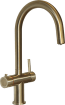 Brushed Brass 3 in 1 Kitchen Boiling Kettle Mixer Tap