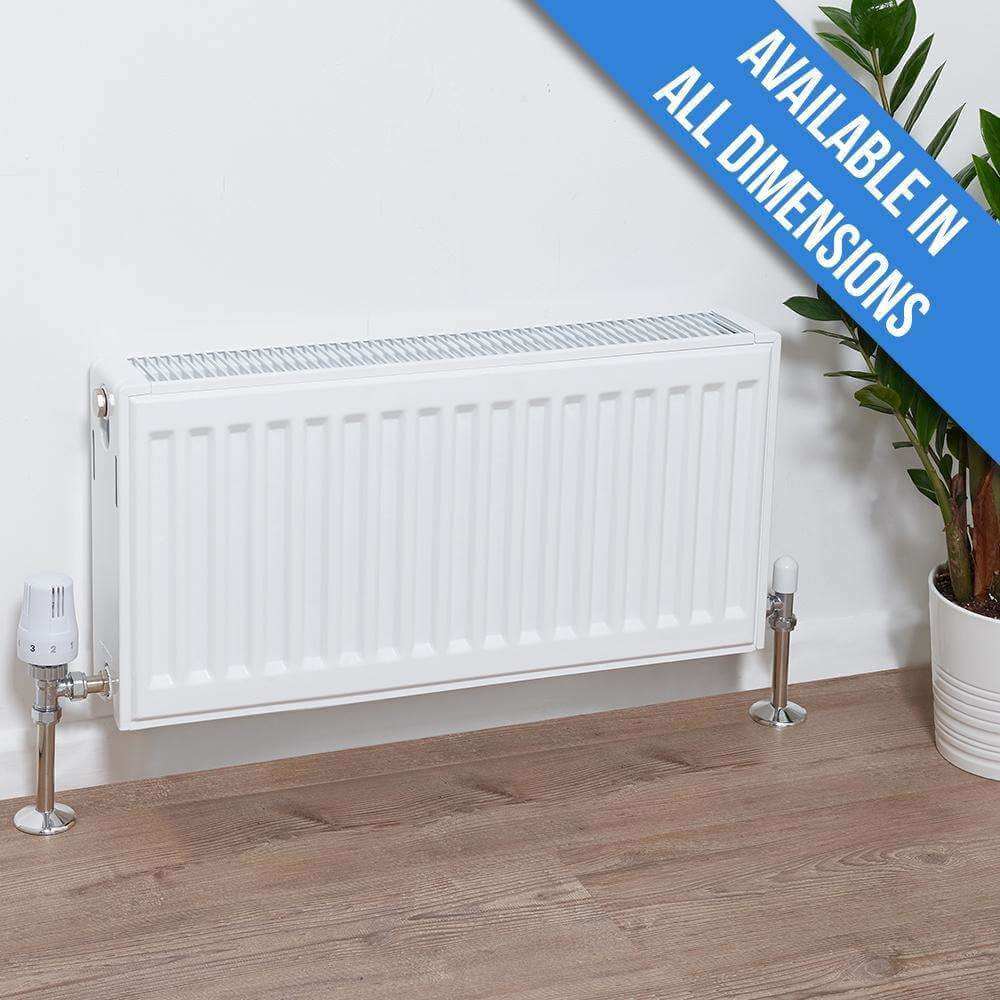 Ultraheat Compact 4 DS Double Panel, Double Convector Radiator - 200mm(h) x  800mm(w)