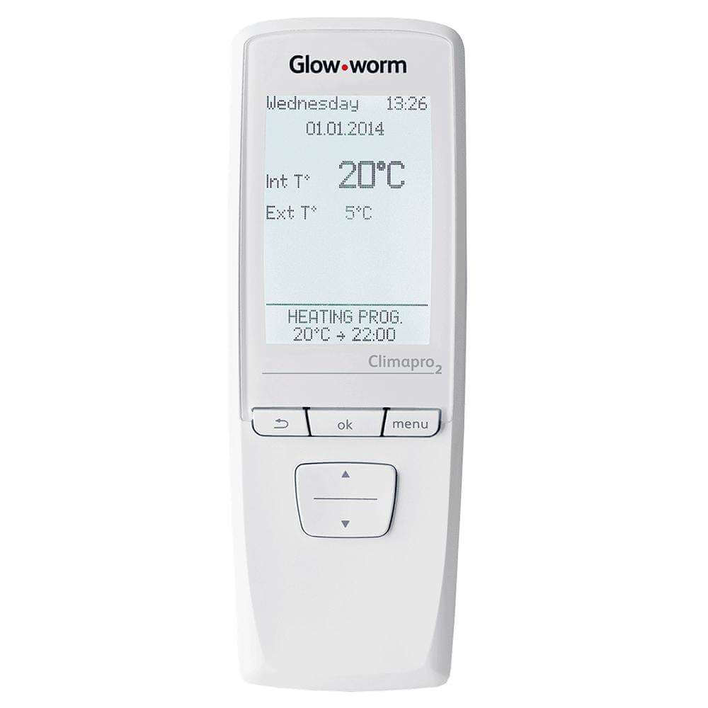 Glow-worm Climapro2 RF Single Channel Wireless Programmable Thermostat