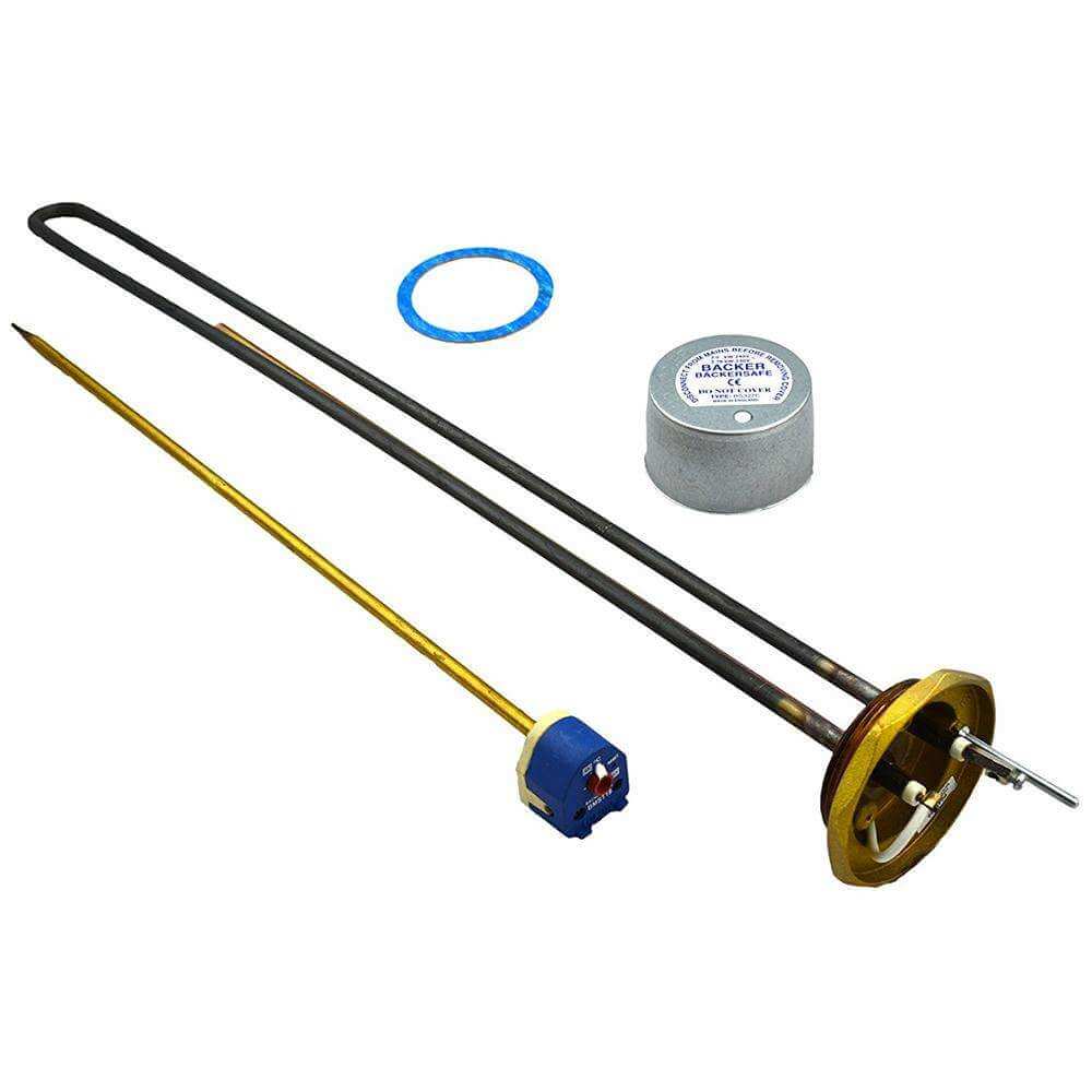 Backer Anti-Corrosive Backerloy Immersion Heater - 27 Inch