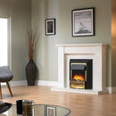 Dimplex Kingsley Deluxe Brass Freestanding Optiflame Electric Fire