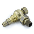 West Radiators Amberley Radiator Valve - Antique Brass | Plumbhub
