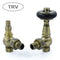 West Radiators Amberley Radiator Valve - Antique Brass | Plumbhub