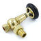 West Radiators Amberley Radiator Valve - Polished Brass | Plumbhub