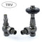 West Radiators Amberley Radiator Valve - Black Nickel | Plumbhub