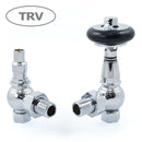 West Radiators Amberley Radiator Valve - Chrome | Plumbhub