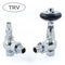 West Radiators Amberley Radiator Valve - Chrome | Plumbhub