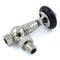 West Radiators Jaguar Radiator Valve - Chrome | Plumbhub