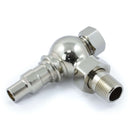West Radiators Jaguar Radiator Valve - Chrome | Plumbhub