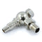 West Radiators Jaguar Radiator Valve - Chrome | Plumbhub