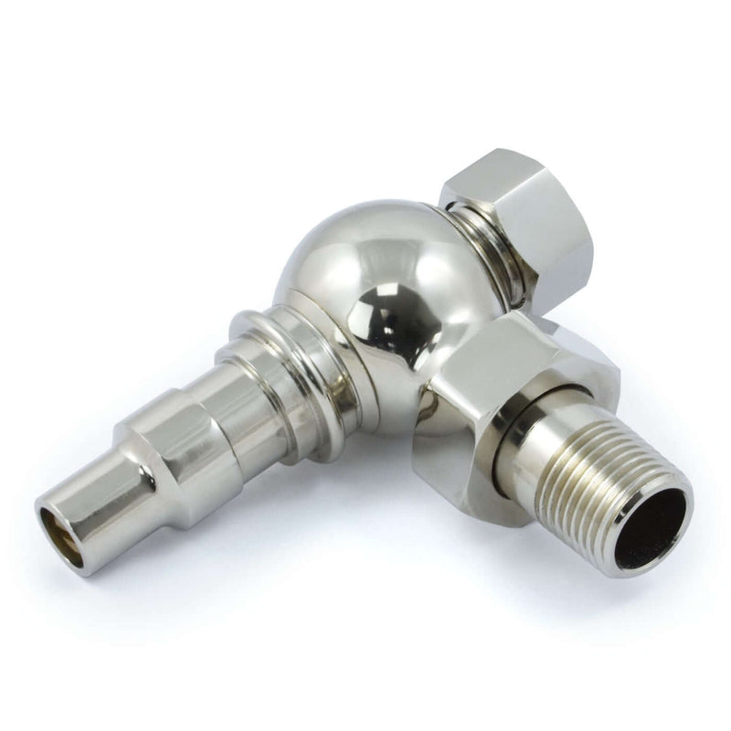 West Radiators Jaguar Radiator Valve - Chrome | Plumbhub