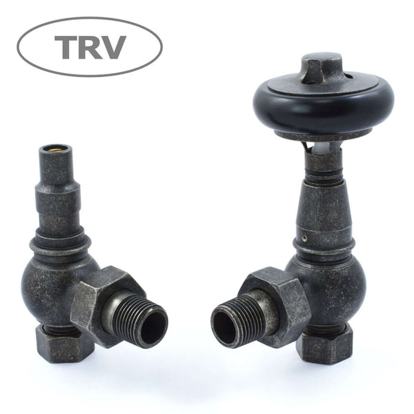 West Radiators Amberley Radiator Valve - Pewter | Plumbhub