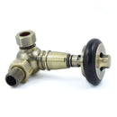 West Radiators Amberley Radiator Valve - Antique Brass | Plumbhub