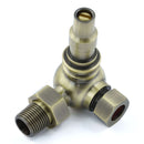 West Radiators Amberley Radiator Valve - Antique Brass | Plumbhub