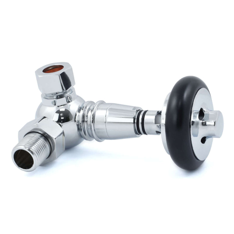 West Radiators Amberley Radiator Valve - Chrome | Plumbhub