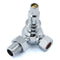 West Radiators Amberley Radiator Valve - Chrome | Plumbhub