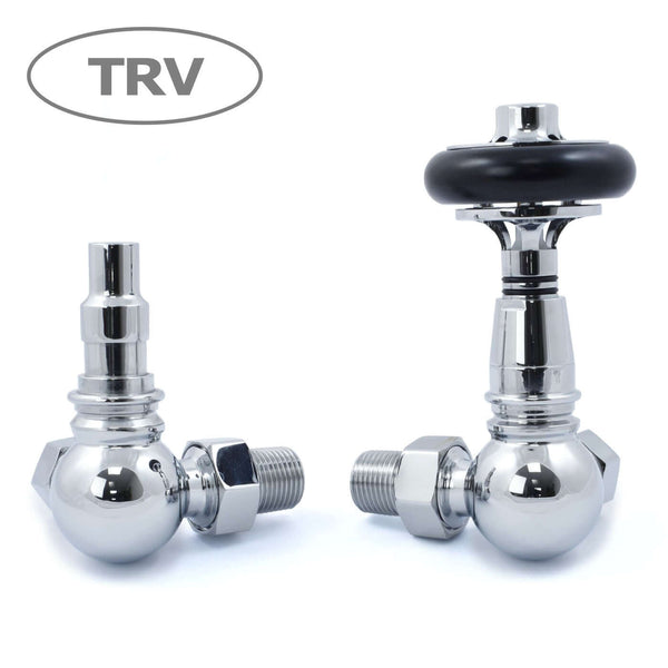 West Radiators Amberley Radiator Valve - Chrome | Plumbhub