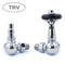 West Radiators Amberley Radiator Valve - Chrome | Plumbhub