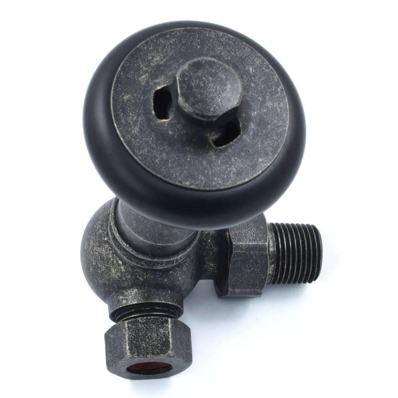 West Radiators Amberley Radiator Valve - Pewter | Plumbhub