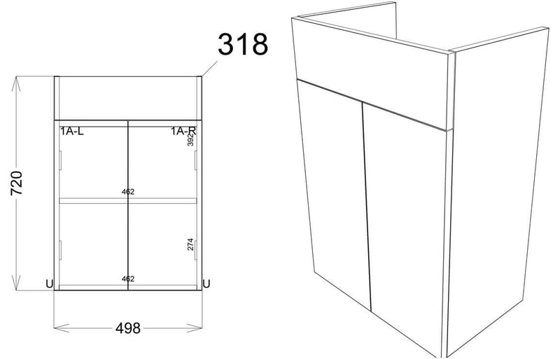 Bathroom Vanity Unit