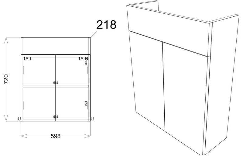 Bathroom Vanity Unit