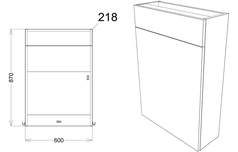 Bathroom WC Unit