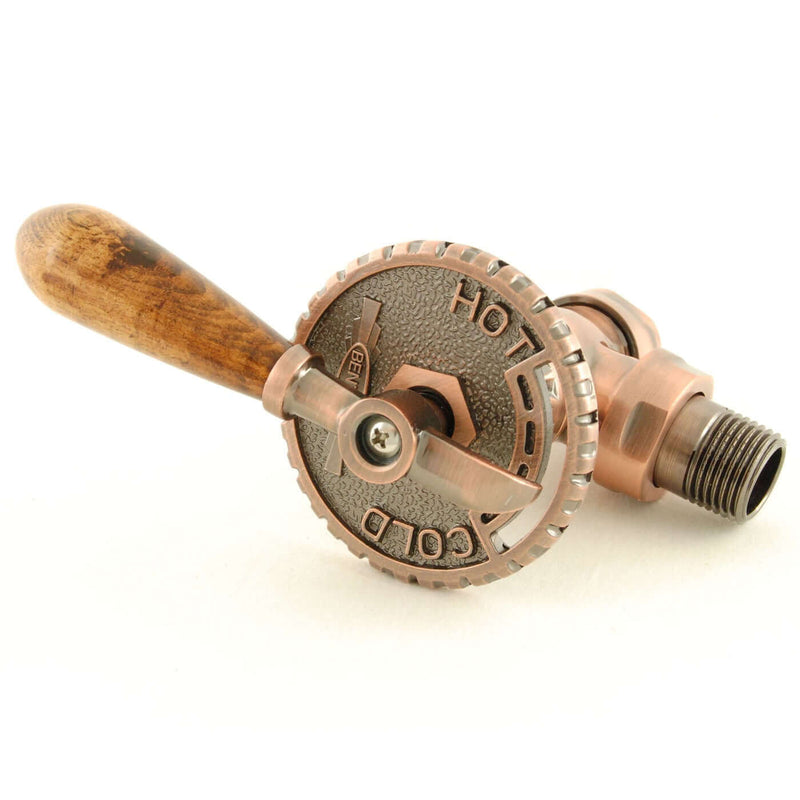 West Radiators Bentley Lever Manual Radiator Valve - Copper | Plumbhub