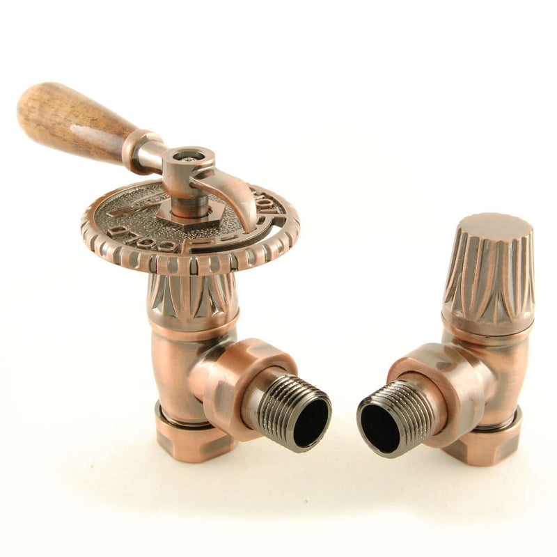 West Radiators Bentley Lever Manual Radiator Valve - Copper | Plumbhub