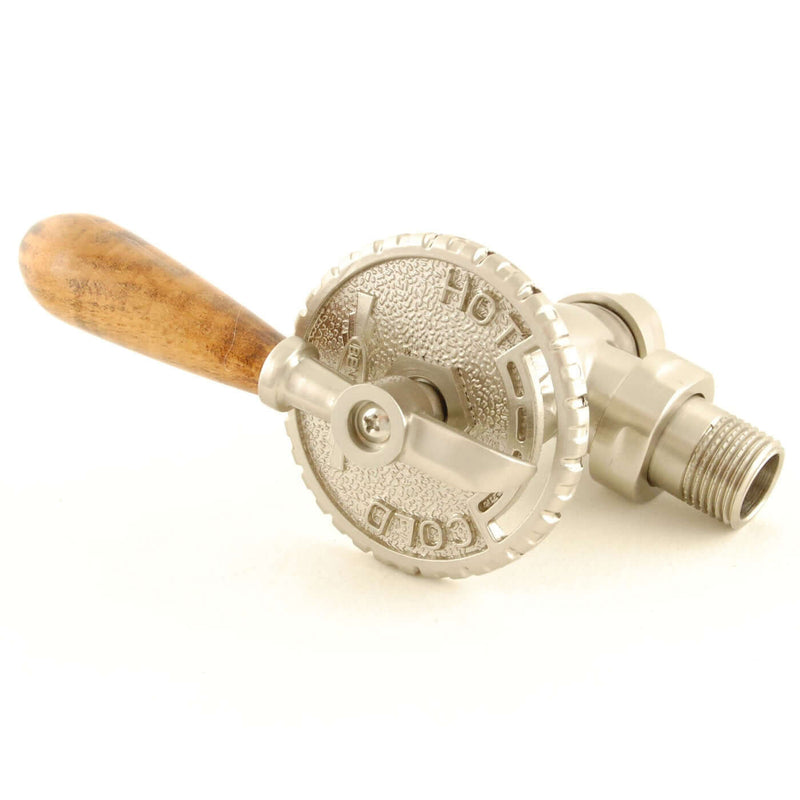 West Radiators Bentley Lever Manual Radiator Valve - Silver | Plumbhub