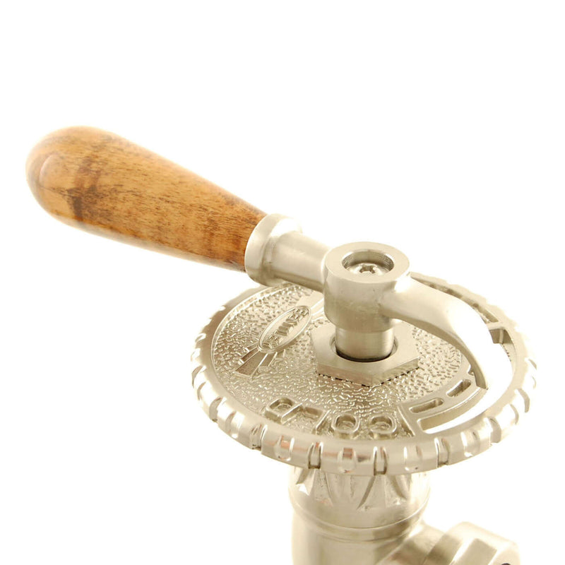 West Radiators Bentley Lever Manual Radiator Valve - Silver | Plumbhub