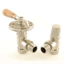 West Radiators Bentley Lever Manual Radiator Valve - Silver | Plumbhub