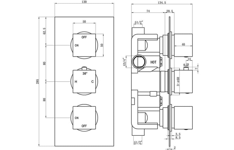 Shower Valve