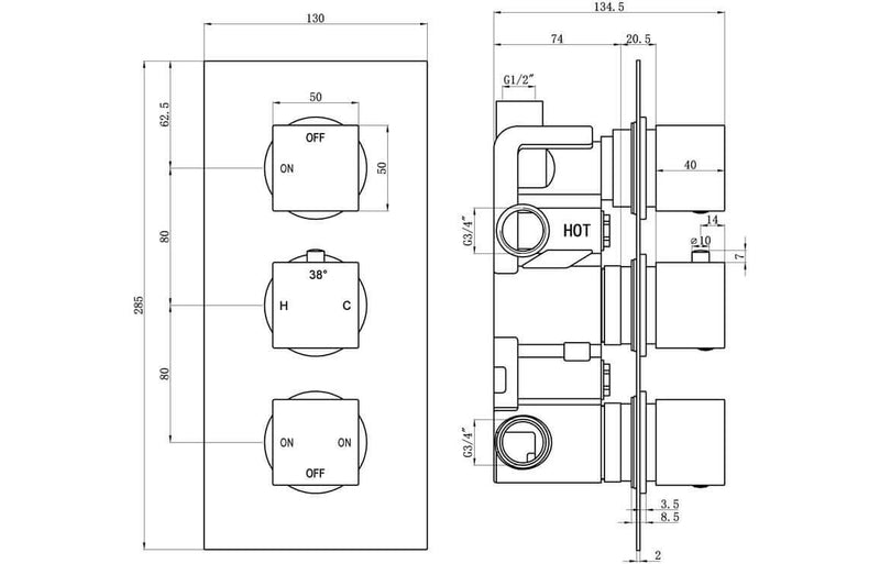 Shower Valve