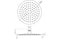 Celeste Round Ultraslim Stainless Steel Shower Head 200mm