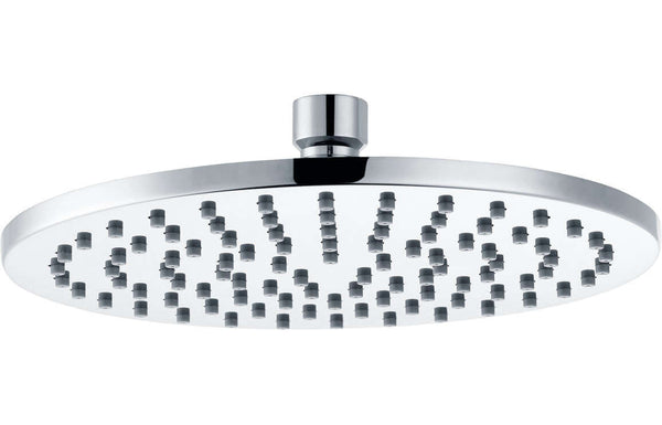 Celeste Round Shower Head - 200mm - Chrome | Plumbhub