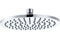 Celeste Round Shower Head - 200mm - Chrome | Plumbhub