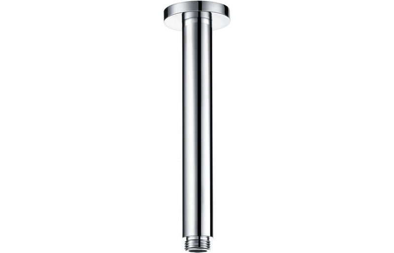 Celeste Round Ceiling Arm 180mm - Chrome | Plumbhub