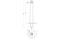 Celeste Square Ceiling Arm 180mm - Chrome | Plumbhub