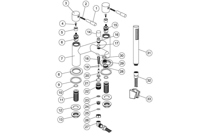 Bath/Shower Mixer