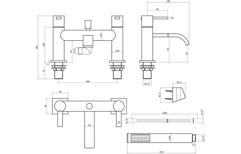 Bath/Shower Mixer