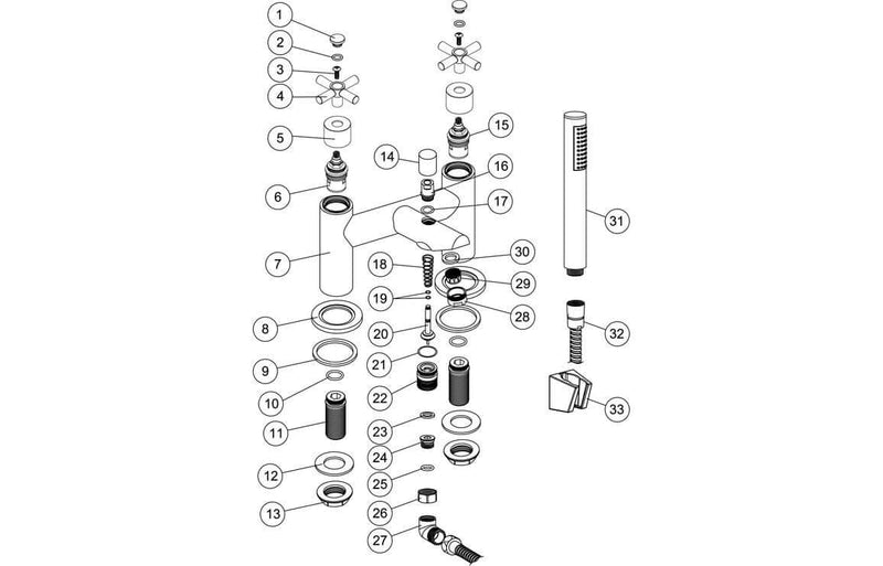 Bath/Shower Mixer