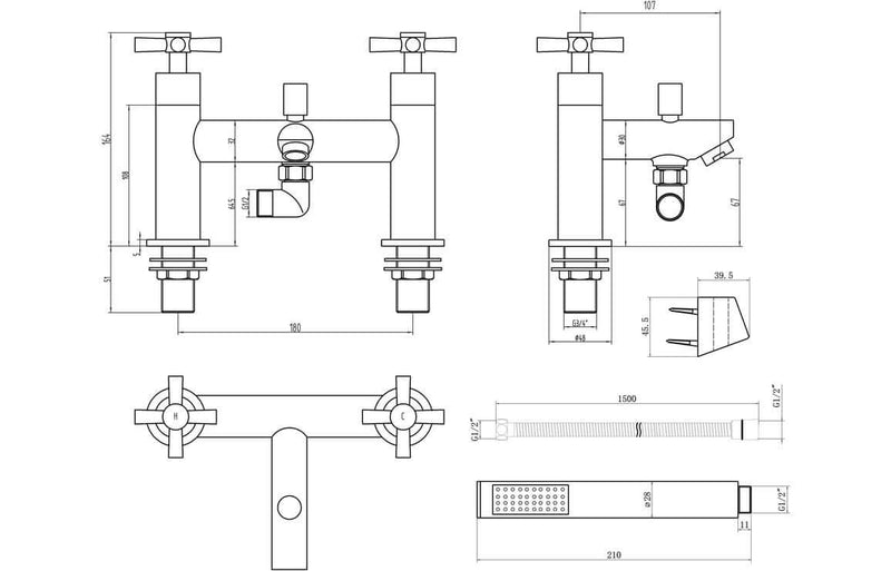 Bath/Shower Mixer