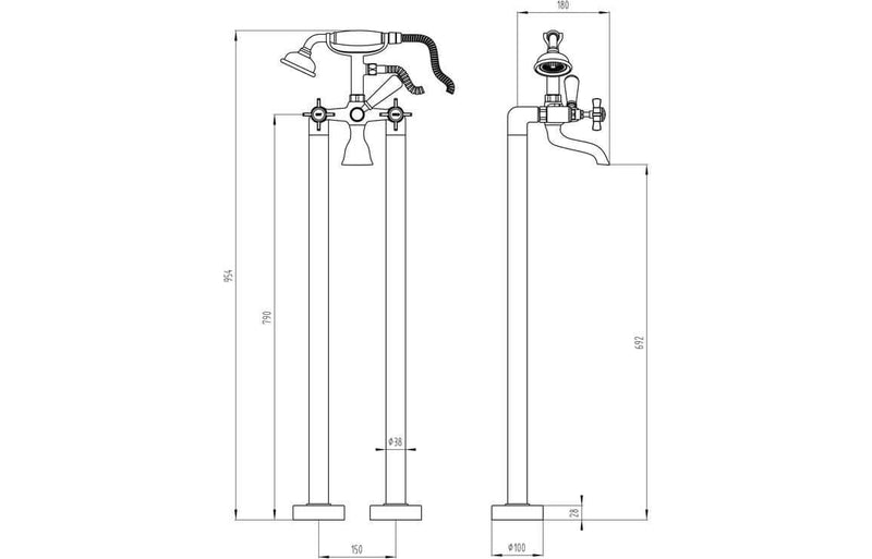 Bath/Shower Mixer