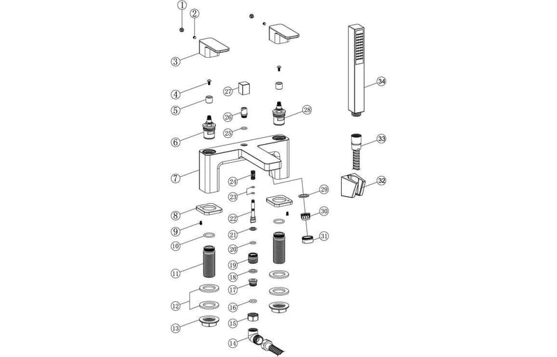 Bath/Shower Mixer