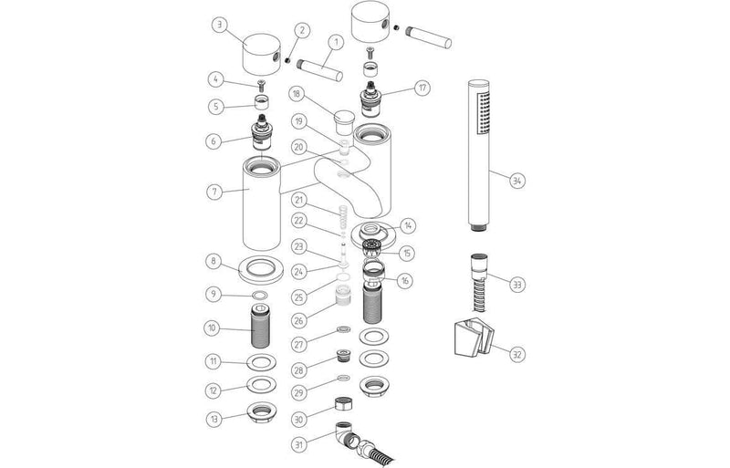 Bath/Shower Mixer