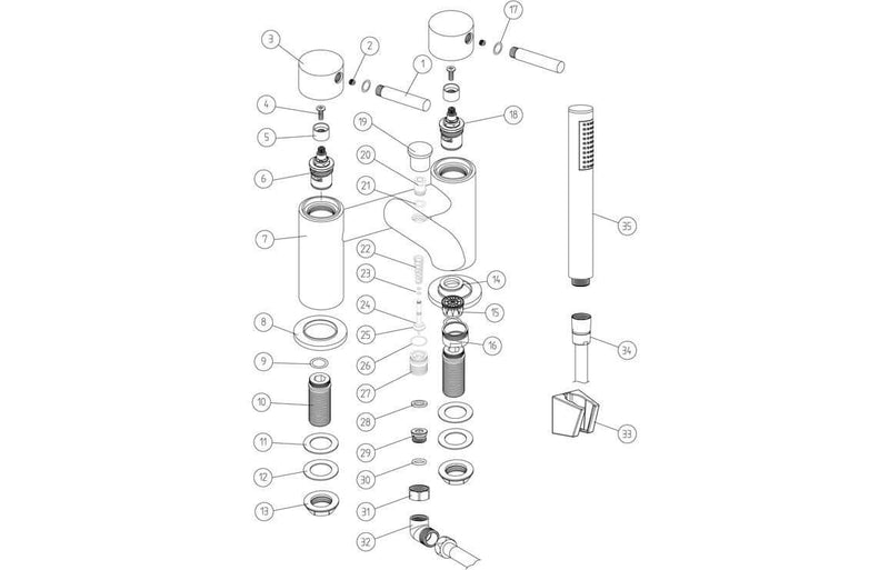 Bath/Shower Mixer