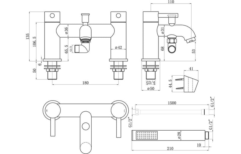 Bath/Shower Mixer