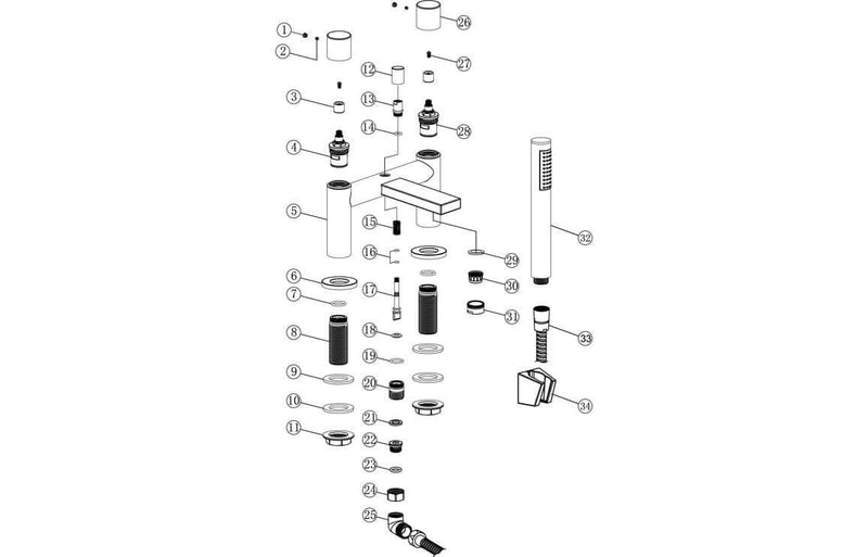 Bath/Shower Mixer