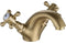 Bordon Mono Basin Mixer Tap Brushed Brass